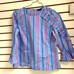 halogen striped top